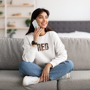 Red White Sweatshirt / Taylor Swift / Sweatshirt / Red